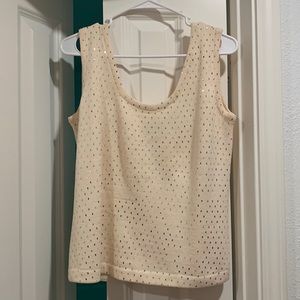 EUC - St. John Evening by Marie Gray Knit Top - Size 10